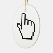 COMPUTERHALTESTELLER / MAUSKURSOR KERAMIK ORNAMENT (Links)