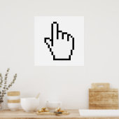 COMPUTERHALTESTELLER / MAUSKURSOR POSTER (Küche)