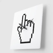 COMPUTERHALTESTELLER / MAUSKURSOR QUADRATISCHE WANDUHR (Winkel)