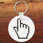 COMPUTERHALTESTELLER / MAUSKURSOR SCHLÜSSELANHÄNGER (Vorderseite)