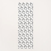 COMPUTERHALTESTELLER / MAUSKURSOR YOGAMATTE (Vorderseite)