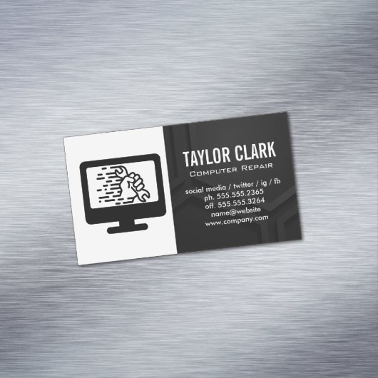 Computerhardware | Hand-Schlüssel Magnetische Visitenkarte (Beispiel)