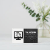 Computerhardware | Hand-Schlüssel Visitenkarte (Stehend Vorderseite)