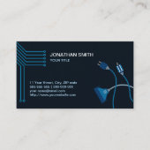 Computerhardware-Techniker-Visitenkarte Visitenkarte (Vorderseite)