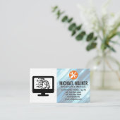 Computerhardware | Technischer Support | Handwerkz Visitenkarte (Stehend Vorderseite)