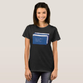 Computeringenieur für Computersicherheit T-Shirt (Vorne ganz)