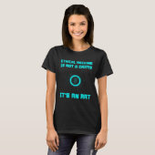 Computeringenieur für Computersicherheit T-Shirt (Vorne ganz)