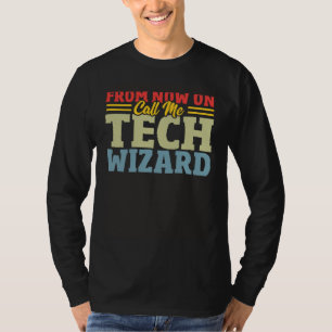 Computeringenieur IT-Tech PC-Spezialist Computer R T-Shirt