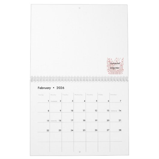 Computeringenieur Kalender (Feb 2026)