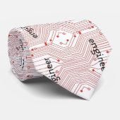 Computeringenieur Krawatte (Gerollt)