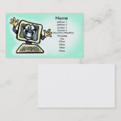 Computerkarte Visitenkarte (Vorne/Hinten)