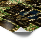 Computerkreise für Technophiles-Labrador Poster (Ecke)