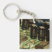 Computerkreise für Technophiles PCB PCU Schlüsselanhänger (Vorderseite)