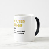 Computerlehrer die überlegenen Arten von Lehre Verwandlungstasse (VorderseiteRechts)