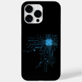 Computerlehrer-Geschenkplatte Cpu Chip Case-Mate iPhone Hülle (Rückseite)