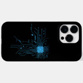 Computerlehrer-Geschenkplatte Cpu Chip Case-Mate iPhone Hülle (Rückseite (Horizontal))
