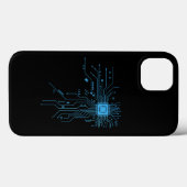 Computerlehrer-Geschenkplatte Cpu Chip Case-Mate iPhone Hülle (Rückseite (Horizontal))