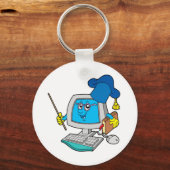 Computerlehrer Schlüsselanhänger (Vorderseite)