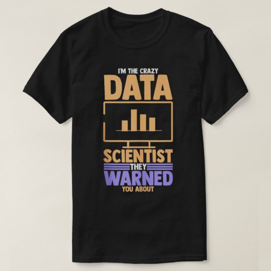 Computerlernen von Webinformationsanalysen T-Shirt (Design vorne)