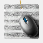 Computermaus Keramikornament (Vorderseite)