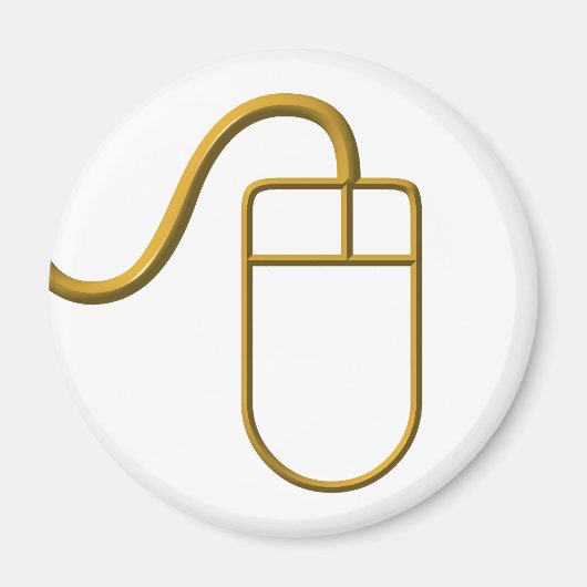 Computermaus Magnet (Vorne)