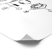 Computermaus-Patent Poster (Ecke)