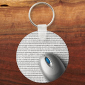 Computermaus Schlüsselanhänger (Vorderseite)