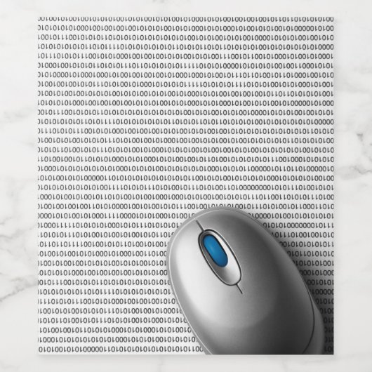 Computermaus Weinetikett (Einzelnes Label)