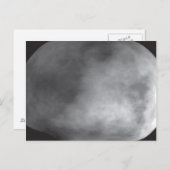 Computermodell der Asteroiden Vesta Postkarte (Vorne/Hinten)