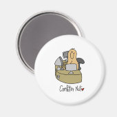 Computermutter Magnet (Vorderseite/Rückseite)