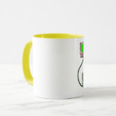 Computernetz Tasse (Vorderseite Links)