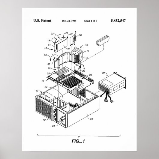 Computerpatent Poster (Vorne)