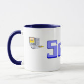 Computerpersonalisierter Sean 15 Tasse-Antrag Tasse (Links)