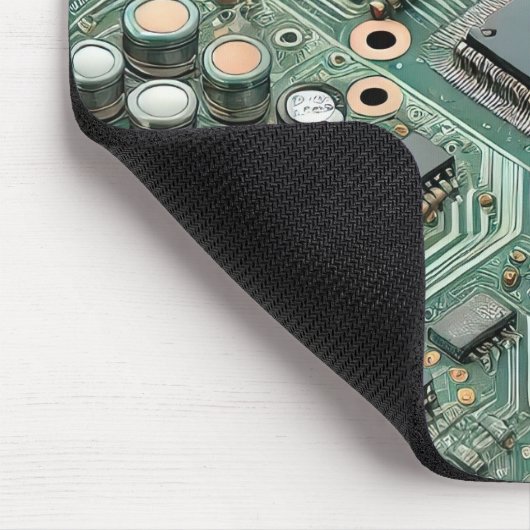 Computerplatine Mousepad (Ecke)