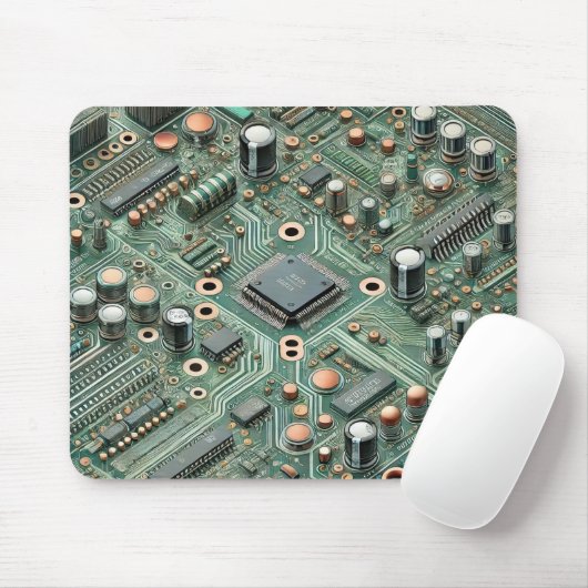 Computerplatine Mousepad (Mit Mouse)