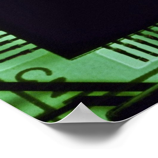 Computerplatine Poster (Ecke)