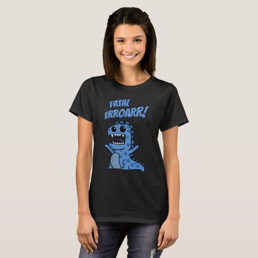 Computerprogramm für fatale Fehler T-Shirt (Vorne ganz)