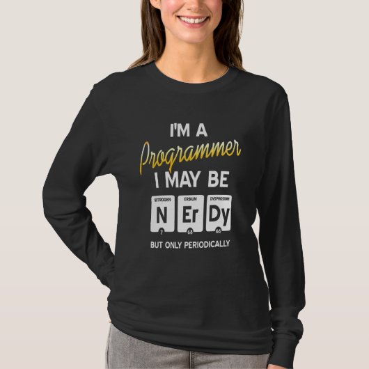 Computerprogrammierer beschreiben Nerdy für Comput T-Shirt (Vorderseite)