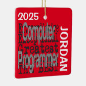 Computerprogrammierer Extraordinaire CUSTOM Keramikornament (Rechts)