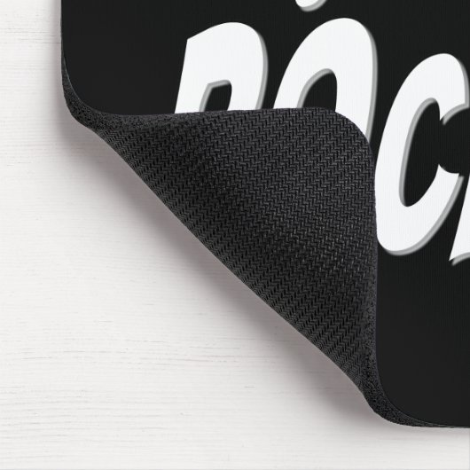 Computerprogrammierer-Felsen! Mousepad (Ecke)