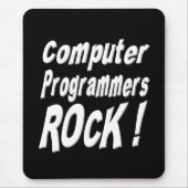 Computerprogrammierer-Felsen! Mousepad (Vorne)