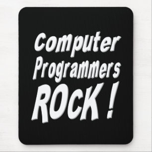 Computerprogrammierer-Felsen! Mousepad