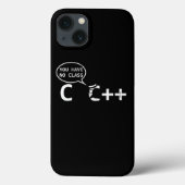 Computerprogrammierer Funny C Class Joke Case-Mate iPhone Hülle (Rückseite)