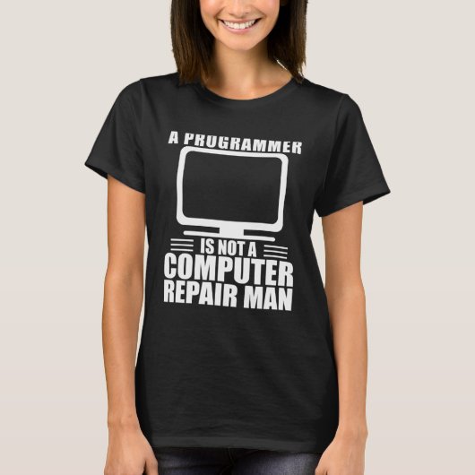 Computerprogrammierer für Software-Engineer T-Shirt (Vorderseite)
