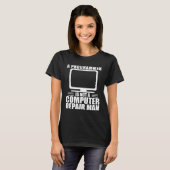 Computerprogrammierer für Software-Engineer T-Shirt (Vorne ganz)