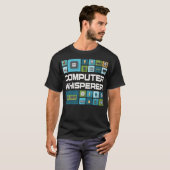 Computerprogrammierer Geeks Funny Sprichwort Compu T-Shirt (Vorne ganz)