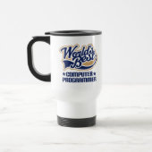 Computerprogrammierer-Geschenk Reisebecher (Links)