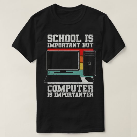 Computerprogrammierer Informatik T-Shirt (Design vorne)