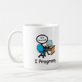 Computerprogrammierer Kaffeetasse (Links)