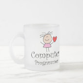 Computerprogrammierer Mattglastasse (Links)